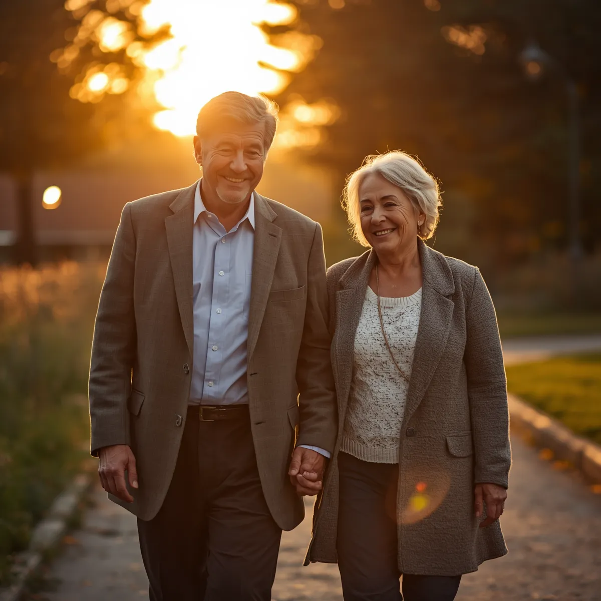 Pareja disfrutando tranquilidad después de comenzar un Plan Personal de Retiro