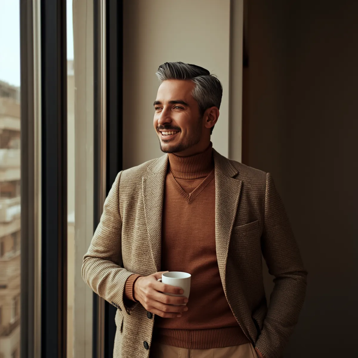 Persona visualizando mayor estabilidad para su futuro con un Plan Personal de Retiro